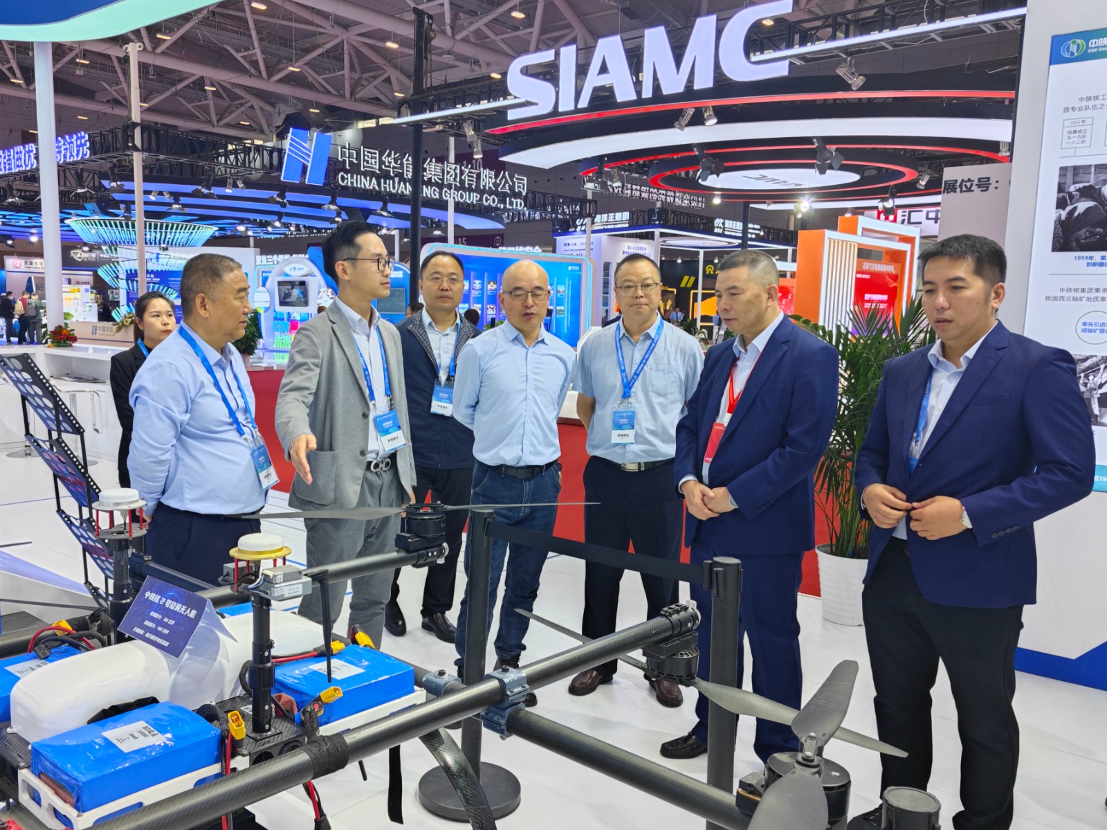 公司携多项无人机航空物探科技创新成果亮相2023年深圳核博会